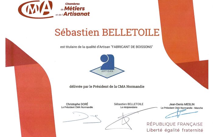 Être artisan, ça se mérite !