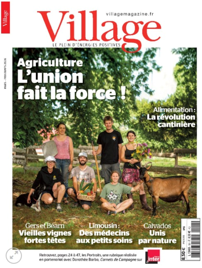 Nouvel article dans Village Magazine !